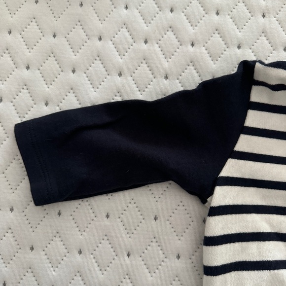 Petit Bateau Long Sleeve Striped Jacket 6m - Picture 5 of 7